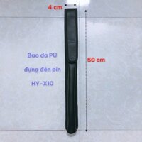 Bao da PU đựng đèn pin tự vệ cao cấp siêu dài HY-X10