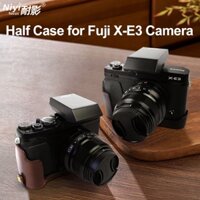 Bao Da PU Đựng Máy Ảnh Fuji Fujifilm XE3 X-E3 16-50 18-55mm XA7 XS10 Kèm Dây Đeo