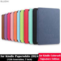 Bao da PU eReader chống sốc Auto Wake / Sleep Colorsoft Cover Chống trầy xước cho Kindle Paperwhite 2024 7 inch (Thế hệ thứ 12)
