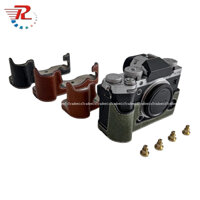 Bao Da PU Máy Ảnh Fujifilm XT5 X-T5 Kèm Dây Đeo Tay Tiện Dụng