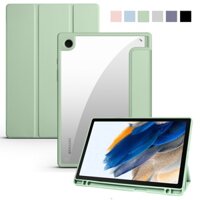 Bao Da PU Máy Tính Bảng Nắp Gập Có Ngăn Đựng Bút Cho Samsung Tab A8 2022 Galaxy Tab A8 10 5 inch sm x200 x205