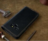 Bao Da Samsung Galaxy Note 9 Handmade Da Bò Thật