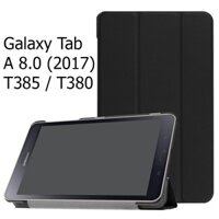 Bao Da Samsung Galaxy Tab A 8.0 (2017) T385 / T380 Cover Cho Máy Tính Bản Hỗ Trợ Smart Cover