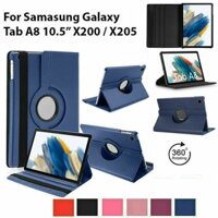 Bao Da Samsung Galaxy Tab A8 10.5 X200 X205 Xoay 360 Độ Nhiều Màu Chất Lượng