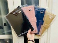 Bao da Samsung Galaxy Tab A9+ (Plus) X210/ X216 chính hãng Hanman quai gập có ngăn cài thẻ