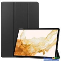 Bao Da Samsung Galaxy Tab S9 Ultra SM-X910N SM-X916N Dang Da Trơn Leather Cover Cao Cấp