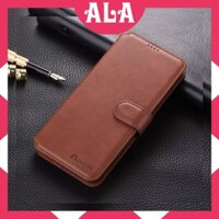Bao da Samsung J8 2018 gập nắp ốp mềm, thiết kế chất da mịn, mềm, bền đẹp, có kèm ví kẹp tiền - AZNS - Anh Đăng Shop
