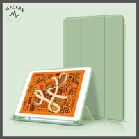 Bao Da Silicone Cho iPad - Full Dòng - Pencil Holder Smart Case (Có Khe Cắm Bút Apple Pencil), Nhiều Màu - Hàng Loại 1