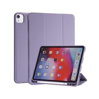 BAO DA SMART COVER SILICON, ỐP LƯNG SILICON CHO IPAD CÓ KHE CÀI BÚT APPLE PENCIL CHO IPAD 10.2 INCH, 10.5 INCH, IPAD PRO 11 INCH - IPAD PRO 11 INCH