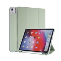 BAO DA SMART COVER SILICON, ỐP LƯNG SILICON CHO IPAD CÓ KHE CÀI BÚT APPLE PENCIL CHO IPAD 10.2 INCH, 10.5 INCH, IPAD PRO 11 INCH - IPAD AIR4 10.9 INCH