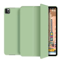 BAO DA SMART COVER SILICON, ỐP LƯNG SILICON CHO IPAD CÓ KHE CÀI BÚT APPLE PENCIL CHO IPAD 10.2 INCH, 10.5 INCH, IPAD PRO 11 INCH - IPAD 10.2 INCH