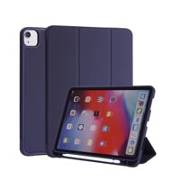 BAO DA SMART COVER SILICON, ỐP LƯNG SILICON CHO IPAD CÓ KHE CÀI BÚT APPLE PENCIL CHO IPAD 10.2 INCH, 10.5 INCH, IPAD PRO 11 INCH - IPAD PRO 11 INCH