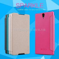 Bao da Sony Xperia C5 Ultra chính hãng Nillkin Sparkle