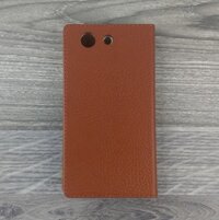 bao da sony xperia z3 compact màu nâu đỏ