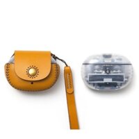 Bao da tai nghe Beats Studio Buds Plus , chính hãng Khắc Tên , da bò thật, nhiều màu sắc