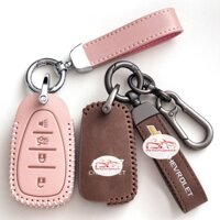 Bao da thật Chìa khóa ô tô Dây cầm tay Boutique Móc khóa kim loại cho Chevrolet