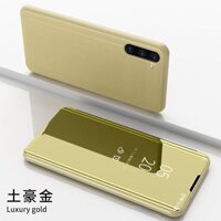 Bao Da Tráng Gương Thời Trang Cho Samsung Galaxy Note 10 9 8 S10 S9 S8 S10E Plus A7 A8 2018 A10 A20 A30 A50 A70 - Gold,For Samsung A50