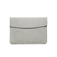 Bao da, túi da, cặp da chống sốc cho macbook, laptop - Ghi da trơn - IPAD 12. 9 INCH