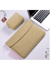 BAO DA, TÚI DA, CẶP DA CHỐNG SỐC CHO MACBOOK, LAPTOP, SURFACE KÈM VÍ ĐỰNG PHỤ KIỆN - Hồng - Ipad 12.9 inch
