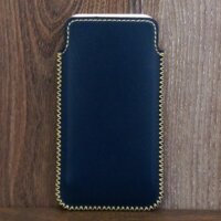 Bao Da Túi Rút B Phone 2017 Da Bò Màu Xanh Navy