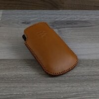 Bao Da Túi Rút Blackberry Bold 9780 / 9790 da bò nappa màu nâu bò