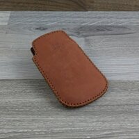 Bao Da Túi Rút Blackberry Bold 9780 / 9790 da bò nubuck màu đỏ gạch