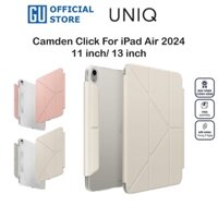 Bao da UNIQ CAMDEN CLICK Cho iPad Air 6 (2024) 11inch/ 13inch Kiểu Dáng Đẹp Tối Giản Nếp Gấp Linh Hoạt Dựng Nhiều Hướng