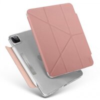 Bao Da UNIQ Camden-Antimicrobial dành cho Ipad Pro 11 2019-2021 Kháng Khuẩn Có Khe Cắm Bút Hàng Chính Hãng - Hồng
