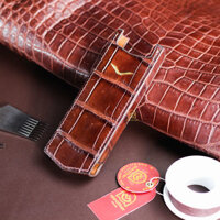Bao da Vertu handmade da cá sấu cao cấp BDT-091-012