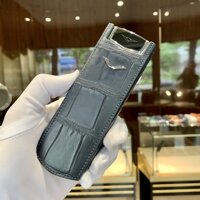 Bao da  Vertu Signature S chính hãng Logo vàng khối 18k