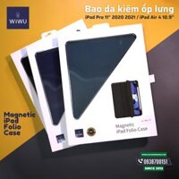 Bao da Wiwu 2 in 1 Folio Case Cho IPad Pro 11'' 2020 2021 2022 IPad M1 M2 11''  IPad Air 4 10.9 inch - nắp rời, bảo vệ camera