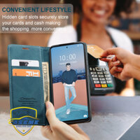 Bao da Xiaomi Redmi Note 9 Pro Max chính hãng Caseme có ngăn ví