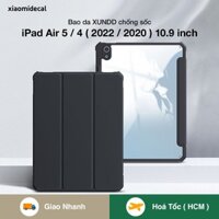 Bao da XUNDD iPad Air 5 / 4 ( 2022 / 2020 ) 10.9 inch chống trầy, viền TPU chống sốc, mặt lưng trong