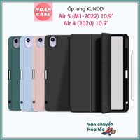 Bao da XUNDD iPad Air 5 (M1-2022)/ Air 4 (2020) 10.9 inch (BEETLE LEATHER) -Chống sốc, Có ngăn đựng bút - Hồng