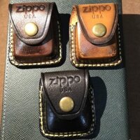 Bao da Zippo USA chính hãng da bò thật 100% Handmade khâu tay thủ công BH 6T
