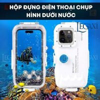 Bao điện thoại, hộp đựng iphone lặn biển kết nối kính lặn, gậy selfie chụp hình quay video dưới nước Legaxi