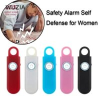 Báo động an toàn WUZIA, Đèn LED di động Móc khóa còi báo động cho nữ, Quà tặng Báo động chống xâm lược với đèn pin SOS