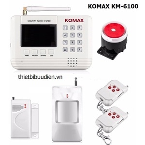 Báo động chống trộm không dây KOMAX KM-6100