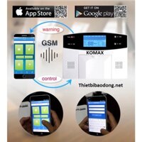 BÁO ĐỘNG CHỐNG TRỘM KHÔNG DÂY KOMAX-KM-99AS