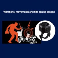 Báo động Ebike thông minh Cảm biến dịch chuyển 3D cho xe đạp cân bằng Báo động chống trộm tự động