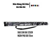 Bao Đựng Cần 125cm Chống Thấm Nước 1 Ngăn 1 Túi Phụ dài 55cm  Bắt Cá Đi Câu Fishing Câu Cá