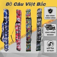 Bao đựng cần Sắc Màu dài 125cm hàng cao cấp Balo đựng cần chống thấm nước cao cấp Đồ Câu Việt Bắc