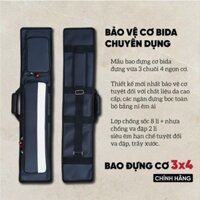 Bao đựng cơ bi a, Bao cơ cá nhân, Bao đựng cơ 3×4 chuyên dụng - Aileex - Bàn và Phụ kiện Bi a.