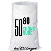Bao đựng gạo bao tải dứa đóng hàng 50*80CM chống nước 100 cái