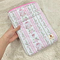 Bao đựng laptop ipad kindle chống sốc 2 ngăn may theo số đo riêng đứng form handmade BICHUBI STUDIO