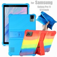 Bao Đựng Máy Tính Bảng Bằng Silicon Mềm Chống Sốc Có Giá Đỡ Cho samsung galaxy tab pro 11 pro11 12.9 10.8 inch Ốp