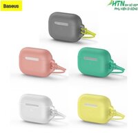Bao đựng tai nghe airpods pro Baseus Lets go jelly lanyard Case siêu mịn, làm từ silicon cao cấp – Hàng chính hãng