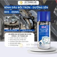 Bảo Dưỡng Sên Otech, Dầu Bôi Trơn chi tiết xe máy BX-5 Chain Lube