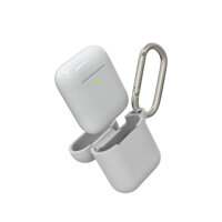 Bao Gear4 chống sốc, chống bẩn cho Airpod 1 &amp; 2 - tương thích với sạc không dây mà không cần tháo vỏ - Hàng chính hãng - White