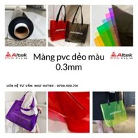 báo giá cuộn màng nhựa pvc nhiều màu sẵn hàng